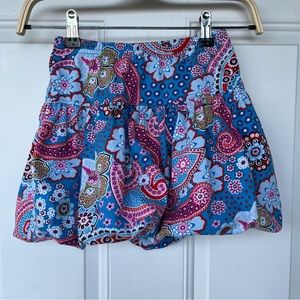 •Hanna Andersson• Floral Paisley Bubble Skirt - Size 6X (EU 120)